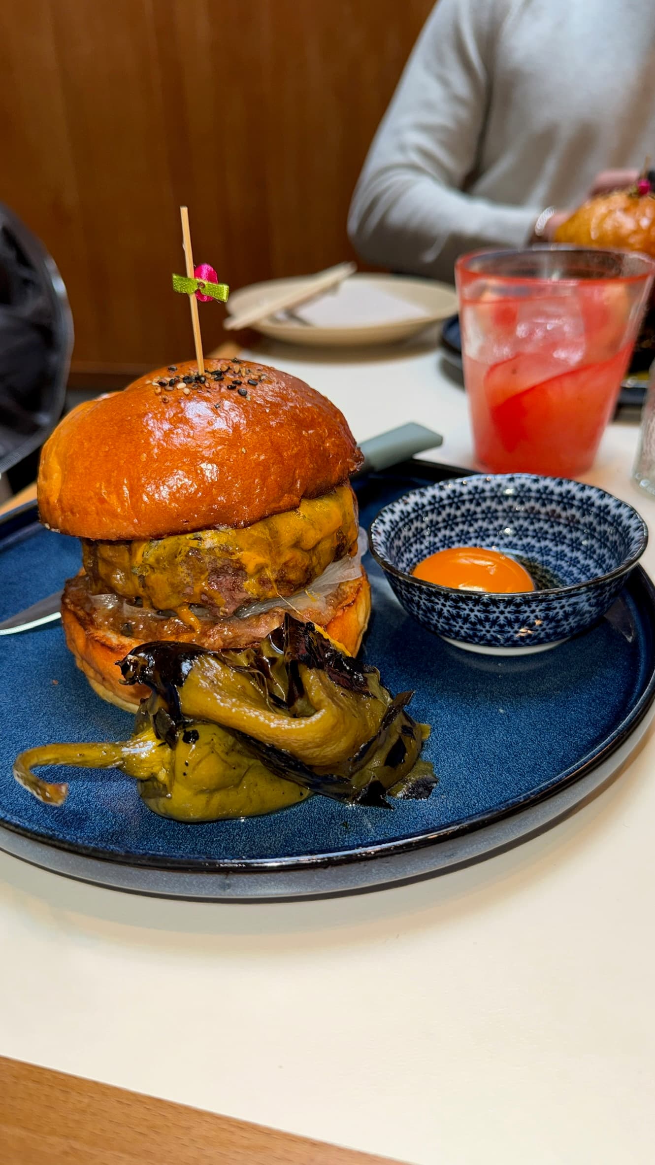The Wagyu Cheeseburger at Rule of Thirds